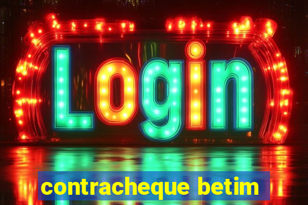 contracheque betim